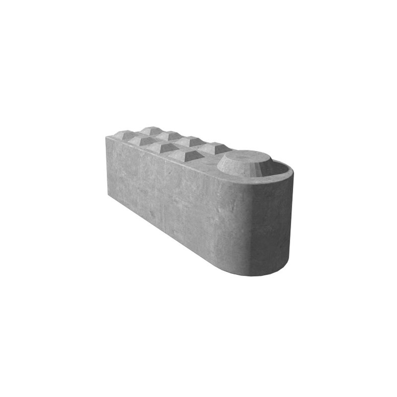 Concrete round mold 72"x24"x24